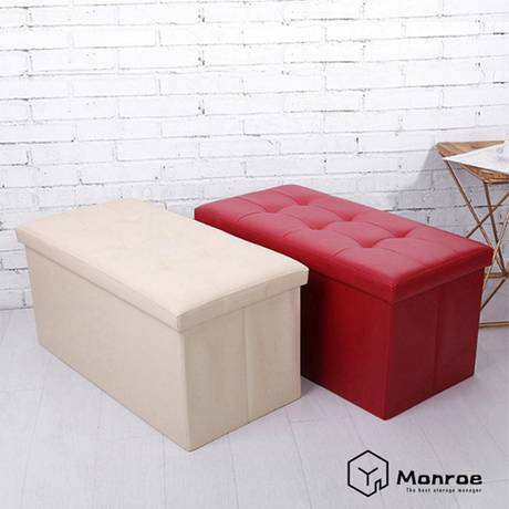 Banco de otomana de almacenamiento plegable Banco de asiento de
