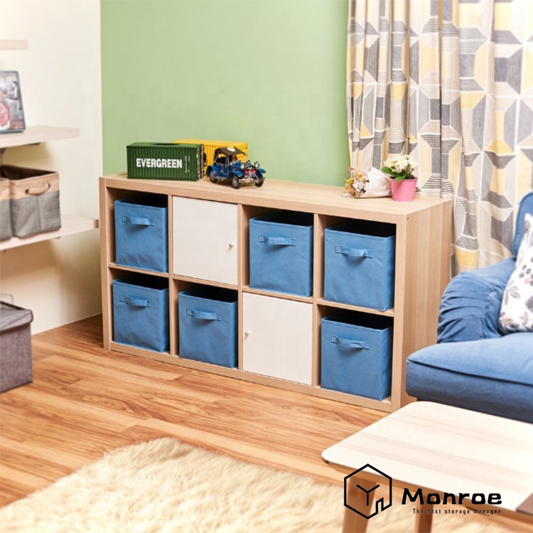 Cestas de almacenamiento para estantes, contenedores organizadores de